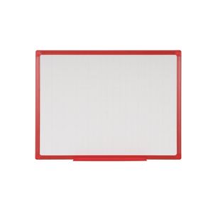 Maya Gridded Wbrd Red Frame 180X120