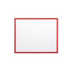 Adhesive Document Holder Red A4 Pk5