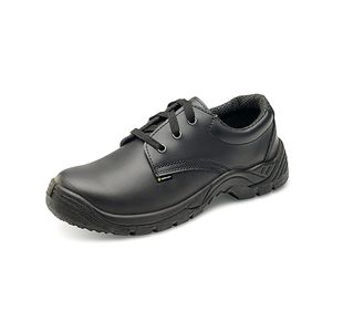 Click Smooth Lthr S1 Shoe 1Pr Blk 6