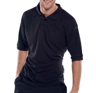 Beeswift Click Polo Shirt Black M