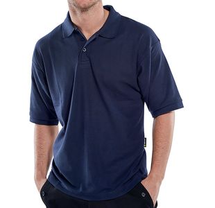 Beeswift Click Polo Shirt Navy Sm