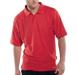 Click Short Sleeve Polo Red Xl