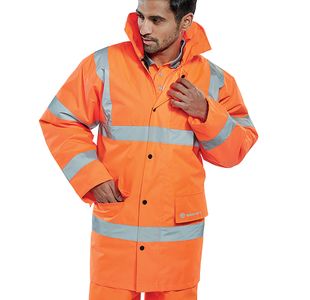 Constructor Hi Vis Jacket Orange 5Xl