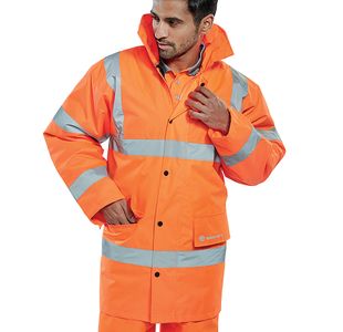 Constructor Hi Vis Jacket Orange Xl