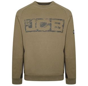 Jcb Trade Crew Sweatshirt Olive M