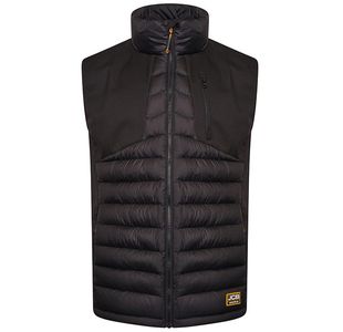 Jcb Hybrid Padded Gilet Black L