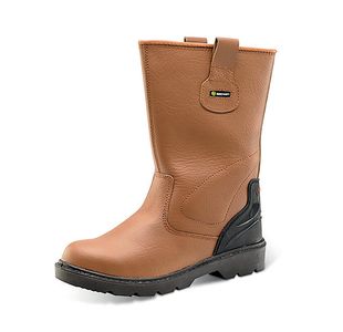Premium Rig Fur Lnd Boots 1Pr Tan 8