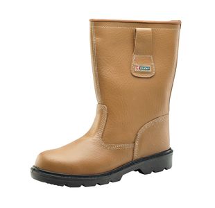 Dd Pu Rigger Boots 1Pr Tan 7