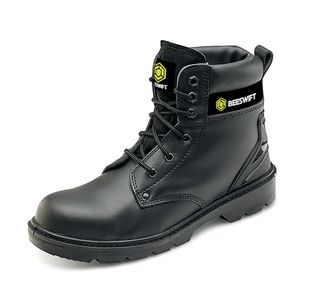 Click Eyelet Boots 1 Pair Black 6