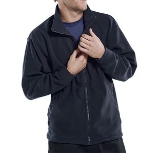 Beeswift Fleece Jacket Navy Blue 4Xl