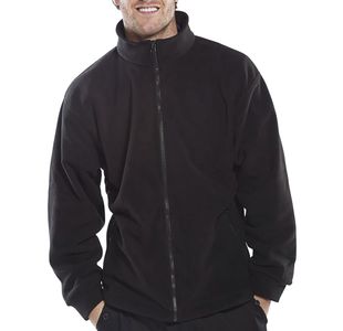 Beeswift Fleece Jacket Black Small
