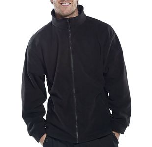 Beeswift Fleece Jacket Black 2Xl