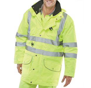 Elsener 7In1 Hi Vis Jacket Sylw S
