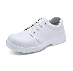 Micro Fibre S2 Shoe 1Pr Wht 6