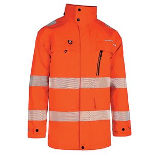Deltic Foul Weather Jac Orange 3Xl