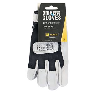 Beeswift Drivers Gloves 1Pr Blk Xl