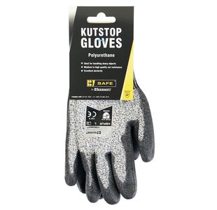 Kutstop Polyurethane Glvs 1Pr Blk L