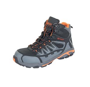 Hiker S3 Safety Boots 1Pr Blk/Org 10