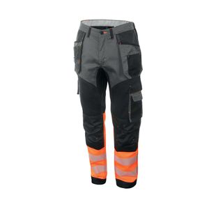 Hi Vis 2Tone Trousers Org/Black 34S