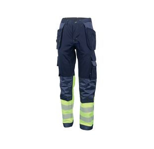 Hi Vis 2Tone Trousers Sylw/Nblu 30R