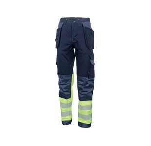 Hi Vis 2Tone Trousers Sylw/Nblu 38R