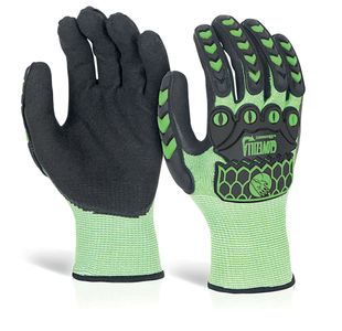 Foam Nitrile Coated Glv 1Pr Green Xl