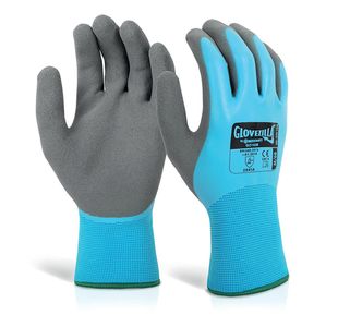 Latexf/C Waterproof Gloves M Pk10
