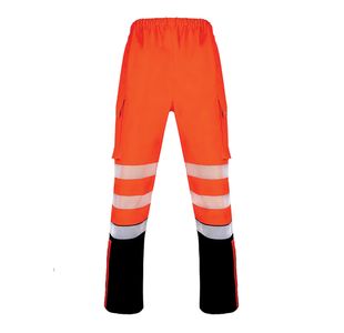 Deltic Hi Vis Over Trs 6Xl Org/Blk