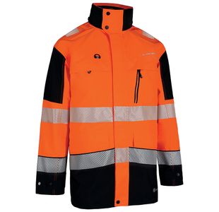 Deltic Hivis Jacket Orange/Black M