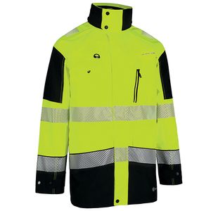 Deltic Hivis Jacket Syellow/Nblu 5Xl