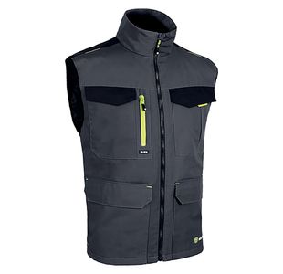 Flexworkwear Gilet Grey/Black S