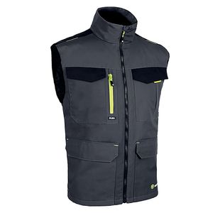 Flexworkwear Gilet Grey/Black Xs