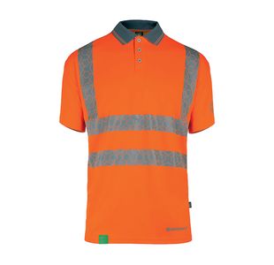 Envirowear Hi Vis Polo Orange L