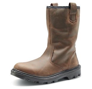 Sherpa Rigger S3 Boots 1Pr Brown 7