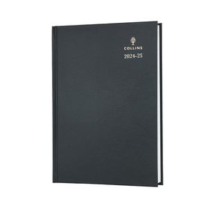 Collins Acdm Diary Dpp A5 Blk 25-26