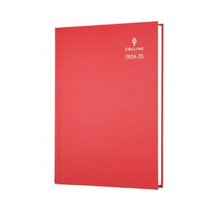 Collins Acdm Diary Dpp A5 Red 25-26