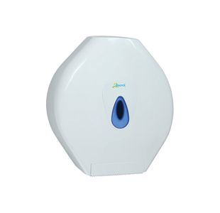 2Work Jumbo Toilet Roll Disp Wht