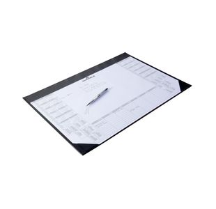 Durable Calendar Dsk Mat 590X420 Blk