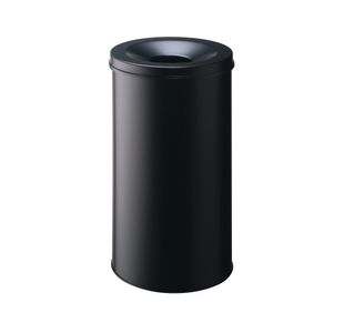 Durable Fire Exting Mtl Bin 60L Blk