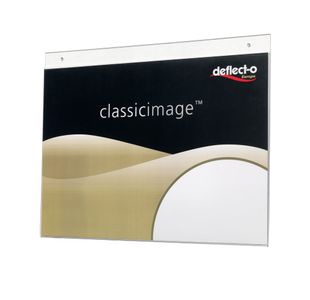 Deflecto Wall Sign Hldr A4 Landscape