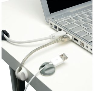 D-Line Self-Adh Cable Tidy Bases P6
