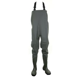 Dunlop Pvc Chest Wader 1 Pair Grn 6