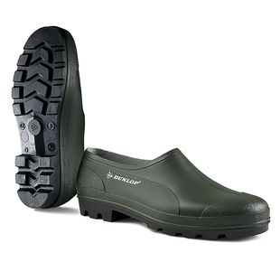 Dunlop Wellie Wpf Shoe 1Pr Green 5