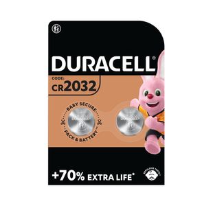 Duracell 3V Dl2032 Battery Lih Pk2