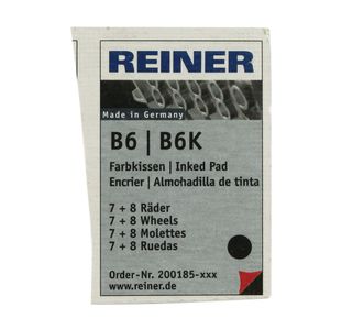 Colop Reiner B6/8K Ink Pad Blk Pk2