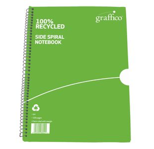 Graffico By 5 Star Recyc A4 Notebook
