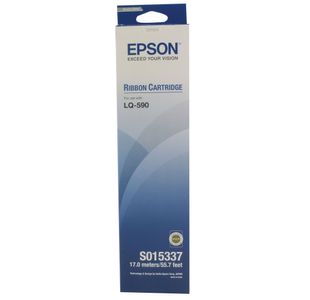 Epson Sidm Ribbon For Lq590 Blk