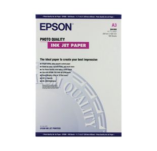 Epson A3 Phot Inkj Ppr 102Gsm Pk100