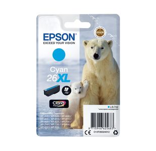 Epson 26Xl Ink Cartridge Prem Cy