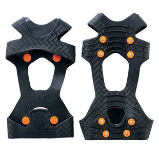 Ice Traction Boots 1Pr Attach Blk M